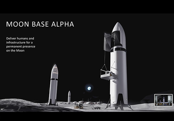 Moon Base Alpha - © SpaceX