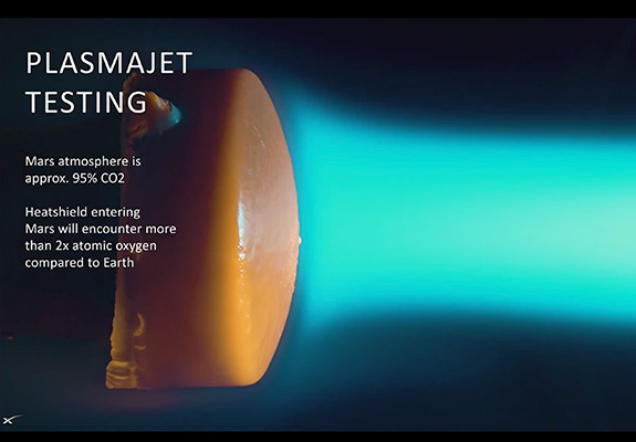 Test plasmajet - © SpaceX