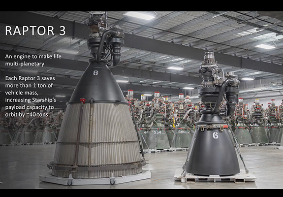 Raptor 3 - © SpaceX