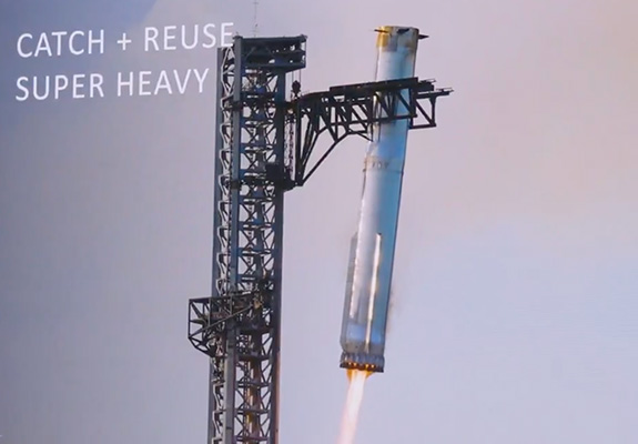 SpaceX rattrapage booster - © SpaceX
